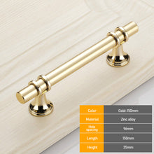 Load image into Gallery viewer, Cabinet Pull Cabinet Knob Door Pulls Home Zinc Alloy Kitchen Cupboard Pulls Drawer Knobs Furniture Handle Hardware
