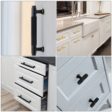 Load image into Gallery viewer, Cabinet Pull Cabinet Knob Door Pulls Home Aluminum Alloy Kitchen Cupboard Pulls Drawer Knobs Furniture Handle Hardware
