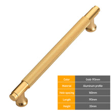 Load image into Gallery viewer, Cabinet Pull Cabinet Knob Door Pulls Home Aluminum Alloy Kitchen Cupboard Pulls Drawer Knobs Furniture Handle Hardware
