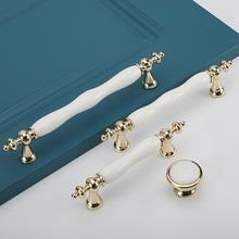 Load image into Gallery viewer, Cabinet Pull Cabinet Knob Door Pulls Home Zinc Alloy Kitchen Cupboard Pulls Drawer Knobs Furniture Handle Hardware
