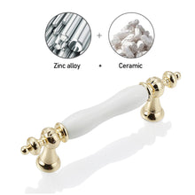 Load image into Gallery viewer, Cabinet Pull Cabinet Knob Door Pulls Home Zinc Alloy Kitchen Cupboard Pulls Drawer Knobs Furniture Handle Hardware
