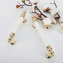 Load image into Gallery viewer, Cabinet Pull Cabinet Knob Door Pulls Home Zinc Alloy Kitchen Cupboard Pulls Drawer Knobs Furniture Handle Hardware
