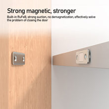 Load image into Gallery viewer, Hidden Door Closer Invisible Magnetic Cabinet Catches Hidden Door Closer Non-punch Door Stop Door Catch Sliding Door Hardware
