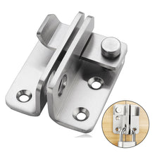 Load image into Gallery viewer, Stainless Steel Safety Door Lock Protection Door Latch Lock Buckle Anti-Theft Thickening Bolt Lock Left Right Open Home Hardware
