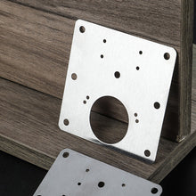 Load image into Gallery viewer, Stainless Steel Hinge Repair Plates Kitchen Cupboard Cabinet Wardrobe Window Door Hinge Repairing Fixing Tool Furniture Hardware
