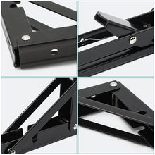 Load image into Gallery viewer, 2Pcs Triangle Folding Angle Bracket Heavy Support Adjustable Wall Mounted Bench Table Shelf Bracket Furniture Hardware Bracket

