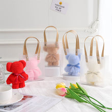 Load image into Gallery viewer, Coral Velvet Towel Bear Gift Birthday Wedding Presents Valentine's Day Gifts Teacher's Day Towel Gifts Business Gifts Holiday Presents
