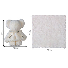 Load image into Gallery viewer, Coral Velvet Towel Bear Gift Birthday Wedding Presents Valentine's Day Gifts Teacher's Day Towel Gifts Business Gifts Holiday Presents
