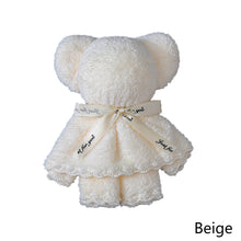 Load image into Gallery viewer, Coral Velvet Towel Bear Gift Birthday Wedding Presents Valentine's Day Gifts Teacher's Day Towel Gifts Business Gifts Holiday Presents
