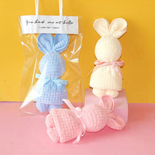 Load image into Gallery viewer, Coral Velvet Towel Rabbit Gift Birthday Wedding Presents Valentine's Day Gifts Teacher's Day Towel Bunny Gifts Business Gifts Holiday Presents
