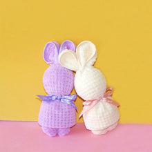 Load image into Gallery viewer, Coral Velvet Towel Rabbit Gift Birthday Wedding Presents Valentine's Day Gifts Teacher's Day Towel Bunny Gifts Business Gifts Holiday Presents
