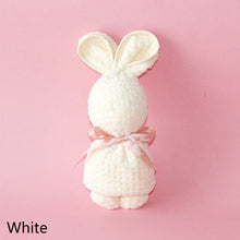 Load image into Gallery viewer, Coral Velvet Towel Rabbit Gift Birthday Wedding Presents Valentine's Day Gifts Teacher's Day Towel Bunny Gifts Business Gifts Holiday Presents
