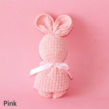 Load image into Gallery viewer, Coral Velvet Towel Rabbit Gift Birthday Wedding Presents Valentine's Day Gifts Teacher's Day Towel Bunny Gifts Business Gifts Holiday Presents
