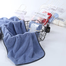 Load image into Gallery viewer, 75*35cm Coral Velvet Towel Gifts Birthday Wedding Presents Teacher's Day Towel Business Gifts Holiday Presents
