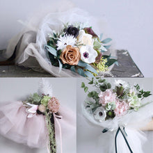 Load image into Gallery viewer, 70*38cm Drawstring Tissue Yarn Flower Bouquet Wrapped Gauze Paper DIY Gift Flowers Tulle Mesh Gifts Packaging Paper
