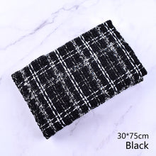 Load image into Gallery viewer, Luxury Elegant Cake Border Plaid Fabric Birthday Cake Decoration Pearl Chain Bouquet Cake Border for Valentine's Day Mother's Day
