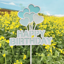 Load image into Gallery viewer, Ins Style Happy Birthday Cake Topper Heart Rainbow Bithday Cupcake Toppers Party Cake Decoration Supplies
