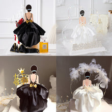 Load image into Gallery viewer, Girl's Birthday Cake Topper Valentine's Day Cake Decoration Godness Back Cake Topper Decorating Supplies
