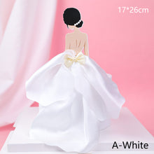 Load image into Gallery viewer, Girl's Birthday Cake Topper Valentine's Day Cake Decoration Godness Back Cake Topper Decorating Supplies
