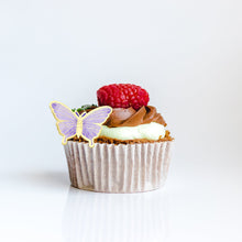 Load image into Gallery viewer, 10pcs Butterfly Cake Decoration Bronzing Butterfly Cake Topper Romantic Valentine's Day Baking Decoration Supplies
