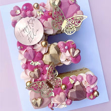 Load image into Gallery viewer, 12pcs Hollow Butterfly Cake Decoration Bronzing Butterfly Cake Topper Romantic Valentine's Day Baking Decoration Supplies
