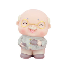 Load image into Gallery viewer, Cartoon Grandpa and Grandma Birthday Cake Decoration Grandpa Doll Cake Topper Birthday Baking Decoration
