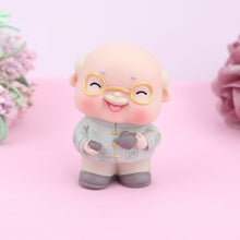 Load image into Gallery viewer, Cartoon Grandpa and Grandma Birthday Cake Decoration Grandpa Doll Cake Topper Birthday Baking Decoration

