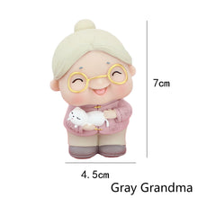 Load image into Gallery viewer, Cartoon Grandpa and Grandma Birthday Cake Decoration Grandpa Doll Cake Topper Birthday Baking Decoration
