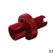 Load image into Gallery viewer, 2Pcs Universal Motorcycle M10 Break Clutch Throttle Cable Adjuster Screws Aluminum
