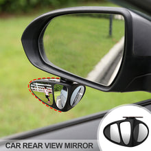 Load image into Gallery viewer, 1Pcs 3 Side Wide Angle Rotatable Car Blind Spot Mirror Car Reverse Rearview Auxiliary Blind Spot Mirror
