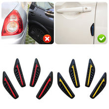 Load image into Gallery viewer, 4Pcs Car Door Edges Stickers Rearview Mirror Guard Strip Protector Anti-collision Accessories Exterior
