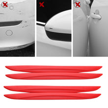 Load image into Gallery viewer, 4Pcs Universal Car Door Edge Scrape Guard Bumper Guards Protector Rearview Mirror Protection Sticker Protective Strip

