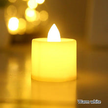 Load image into Gallery viewer, 1PC Flash Light LED Flameless Candle Lamp Tea Lamp LED Candle Multi-color Night Light Wedding Christmas Birthday Home Decoration
