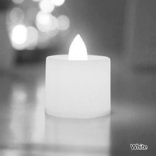 Load image into Gallery viewer, 1PC Flash Light LED Flameless Candle Lamp Tea Lamp LED Candle Multi-color Night Light Wedding Christmas Birthday Home Decoration
