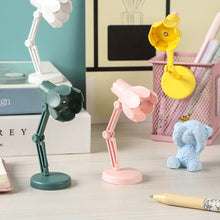 Load image into Gallery viewer, Mini Table Lamp Foldable Magnetic Desk Lamp LED Bedroom Study Reading Book Lamps Night Light Eye Protection Bedside Lights
