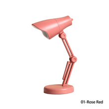 Load image into Gallery viewer, Mini Table Lamp Foldable Magnetic Desk Lamp LED Bedroom Study Reading Book Lamps Night Light Eye Protection Bedside Lights
