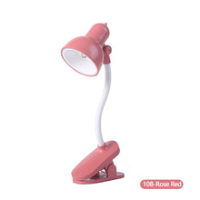 Load image into Gallery viewer, Mini Table Lamp Foldable Magnetic Desk Lamp LED Bedroom Study Reading Book Lamps With Clips Night Light Eye Protection Bedside Lights
