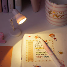 Load image into Gallery viewer, Mini Table Lamp Foldable Desk Lamp LED Bedroom Study Reading Book Lamps Night Light Eye Protection Bedside Lights
