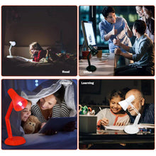 Load image into Gallery viewer, Mini Table Lamp Foldable Desk Lamp LED Bedroom Study Reading Book Lamps Night Light Eye Protection Bedside Lights

