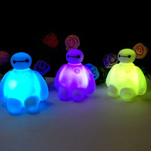 Load image into Gallery viewer, Baymax 7 Color LED Night Light Children cute Cartoon lamp Bedroom Decoration
