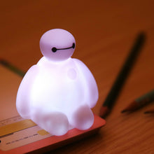 Load image into Gallery viewer, Baymax 7 Color LED Night Light Children cute Cartoon lamp Bedroom Decoration
