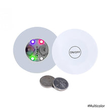 Load image into Gallery viewer, Mini Glow LED Coaster for Adhesive Light Bottles Festival Nightclub Bar Party Decoration Vase LED Drink Cup Coaster
