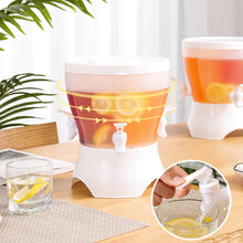 Load image into Gallery viewer, 5L Rothable Large Capacity Separator Design Cold Kettle With A Mouth Home Homemade Beverage Barrel Drink Kettle
