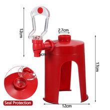 Load image into Gallery viewer, Soda Dispenser Tap Drinking Water Dispense Bottle Upside Down Coke Drink Dispenser
