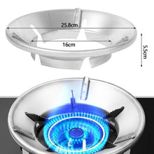 Load image into Gallery viewer, Home Gas Stove Fire Wind Proof Energy Saver Cover Wind Shield Bracket Disk Fire Reflection Windproof Stand Kitchen Cooking Cooker Cover
