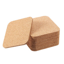 Load image into Gallery viewer, 1PCS Round Shape Plain Natural Cork Coasters Wine Drink Coffee Tea Cup Mats Table Pad For Home Office Kitchen
