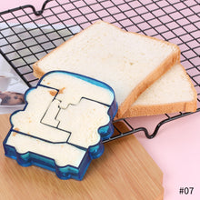 Load image into Gallery viewer, 1PC DIY Sandwich Bread Cutter Moulds Kids Lunch Cutter Cut Spell Graphics Sandwich Mold For Children Kids Kitchen Accessories
