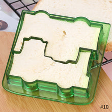 Load image into Gallery viewer, 1PC DIY Sandwich Bread Cutter Moulds Kids Lunch Cutter Cut Spell Graphics Sandwich Mold For Children Kids Kitchen Accessories
