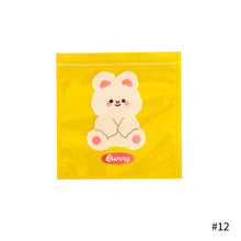 Load image into Gallery viewer, Korean Waterproof Creative Cute Rabbit Cookie Ziplock BagSnacks Sealed Bag Dustproof Durable Storage Bag Sealing Bag
