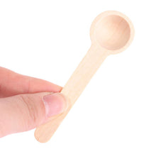 Load image into Gallery viewer, 1PC Natural Wooden Mini Coffee Spoon Dessert Scoop Baby Spoon Tableware Kitchen Ice Cream Accessories Tools
